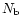 $N_{{\rm b}}$