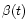 $\beta(t)$