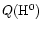 $Q({\rm {H^{0}}})$