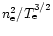 $n_{\rm e}^{2}/T_{\rm e}^{3/2}$