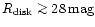 $R_{\rm disk}\mathrel{\mathchoice {\vcenter{\offinterlineskip\halign{\hfil
$\dis...
...neskip\halign{\hfil$\scriptscriptstyle ...