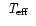 $\mbox{~\em T$_{\rm eff}$ }$