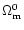 $\Omega_{\rm m}^0$