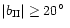 $\vert b_{\rm II}\vert \ge 20\hbox{$^\circ$ }$