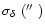 $\sigma_{\rm\delta}~{\rm (\hbox{$^{\prime\prime}$ })}$