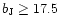 $b_{\rm J}\ge 17.5$