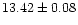 $13.42\pm0.08$