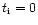 $t_{\rm i}=0$