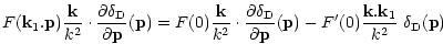 $\displaystyle F({\bf k}_1.{\bf p}) \frac{{\bf k}}{k^2} \cdot \frac{\partial\del...
...f p}}({\bf p}) - F'(0) \frac{{\bf k}.{\bf k}_1}{k^2} \; \delta_{\rm D}({\bf p})$
