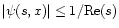 $\vert\psi(s,x)\vert \leq 1/\mbox{Re}(s)$