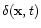 $\delta({\bf x},t)$
