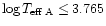 $\log T_{\rm eff\,A}\leq 3.765$