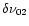 $\delta\nu_{02}$
