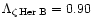 $\Lambda_{\zeta\rm\,Her\,B}=0.90$