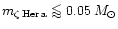 $m_{\zeta\rm\,Her\,a}\mathrel{\mathchoice {\vcenter{\offinterlineskip\halign{\hf...
...skip\halign{\hfil$\scriptscriptstyle ...