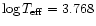 $\log T_{\rm eff}=3.768$