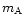 $m_{\rm A}$