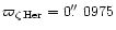 $\varpi_{\zeta\rm\,Her}=0\hbox{$.\!\!^{\prime\prime}$ }0975$