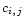$c_{i,\,j}$