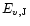 $E_{v,{\rm J}}$