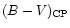 $(B-V)_{\rm CP}$