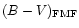 $(B-V)_{\rm FMF}$