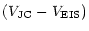 $\displaystyle (V_{\rm JC}-V_{\rm EIS})$
