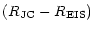 $\displaystyle (R_{\rm JC}-R_{\rm EIS})$