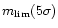 $ m_{\rm lim}(5\sigma)$