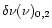 $\delta\nu(\nu)_{0,2}$