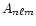 $A_{n \ell m}$