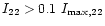 $I_{22}>0.1 ~I_{\max,22}$