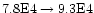 $\rm 7.8E4\rightarrow9.3E4$