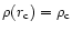 $\rho(r_{\rm c})=\rho_{\rm c}$