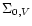 $\Sigma_{0,V}$