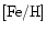 $\lbrack\hbox{Fe/H}\rbrack$