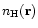 $n_{\rm H}({\bf r})$