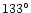 $133^\circ $