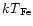 $kT{\rm _{Fe}}$