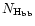 $N_{\rm H_{bb}}$