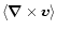 $\langle{\vec{\nabla}}\times\vec v\rangle$