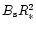 $B_{\rm s} R_\ast^2$