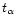 $t_\alpha$