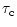 $\displaystyle \tau_{\rm c}$