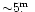 ${\sim}5\hbox{$.\!\!^{\rm m}$ }$