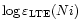 $\log\varepsilon_{{\rm LTE}}(N {\sc i})$