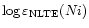 $\log\varepsilon_{{\rm NLTE}}(N {\sc i})$