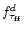 $f_{\rm\tau_{\rm ff}}^{d}$