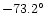 $-73.2{\hbox {$^\circ $ }}$