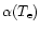 $\alpha(T_{\rm e})$